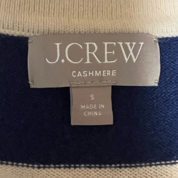 J Crew Cashmere rugby collared sweater - Picture 4 of 10